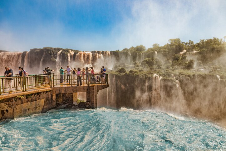 Check off some of Argentina's greatest wonders, like Iguazú Falls