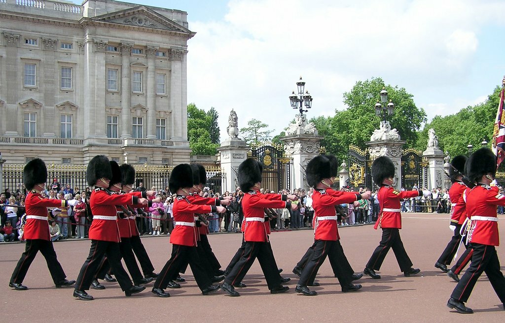The Queen's Guard at Buckingham Palace