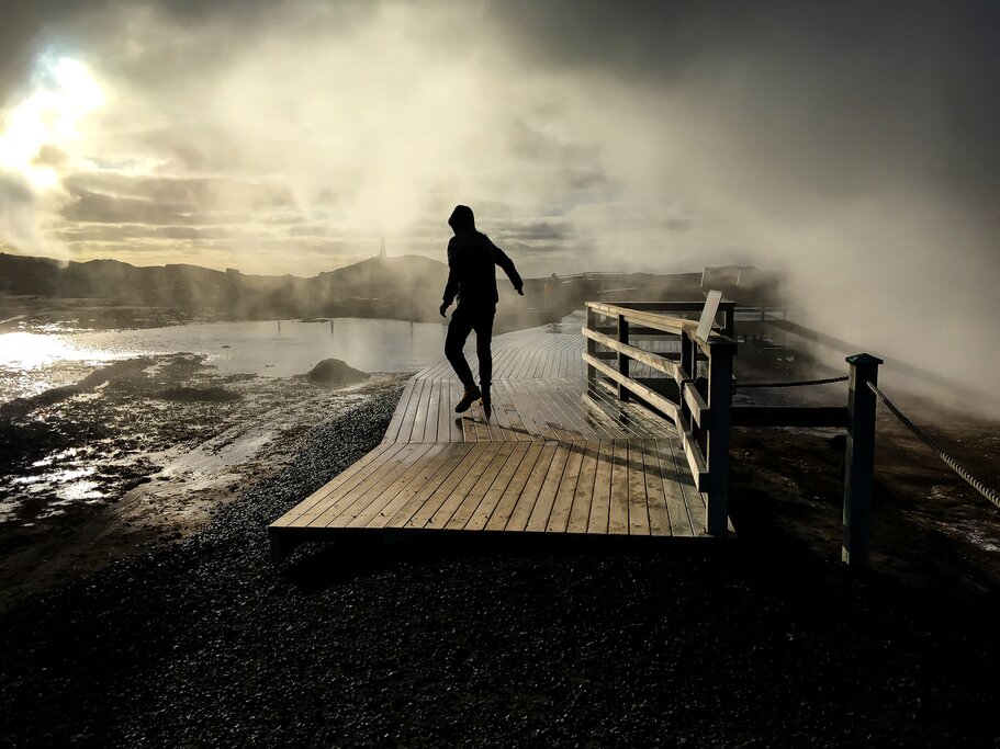 Gunnuhver hot springs