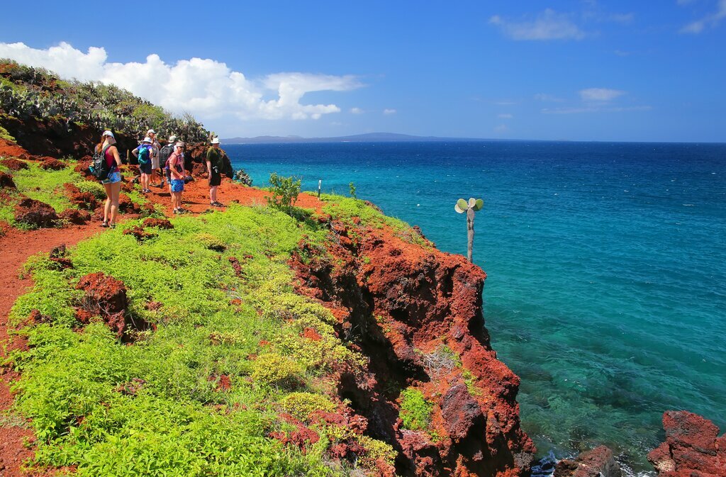 Spend an afternoon on Isla Rábida, known for its red sand beaches, on this cruise itinerary