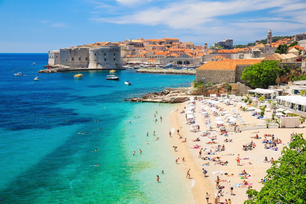 Historic Dubrovnik and its beaches