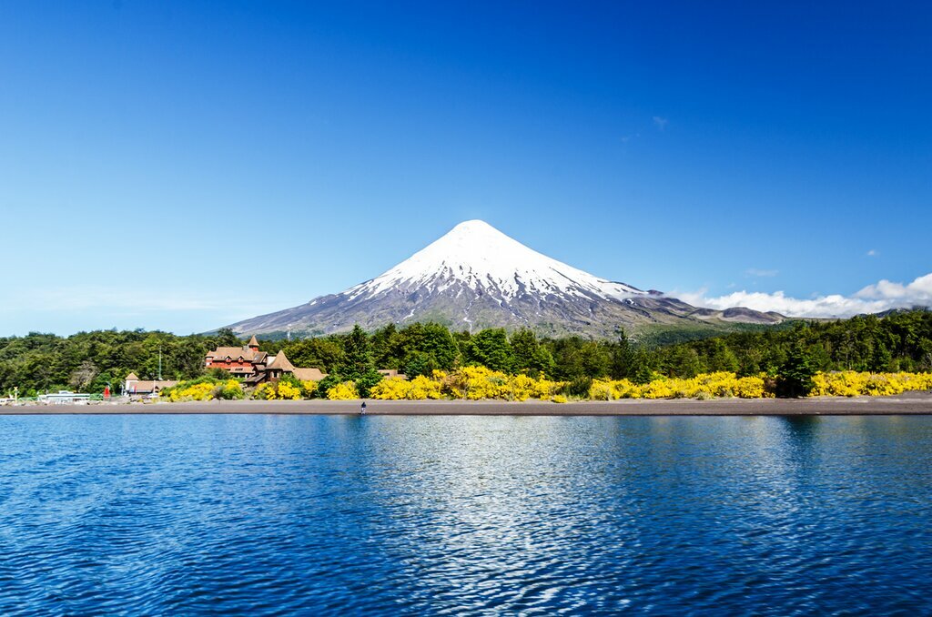 Osorno Volcano in the Los Lagos Region of Chile