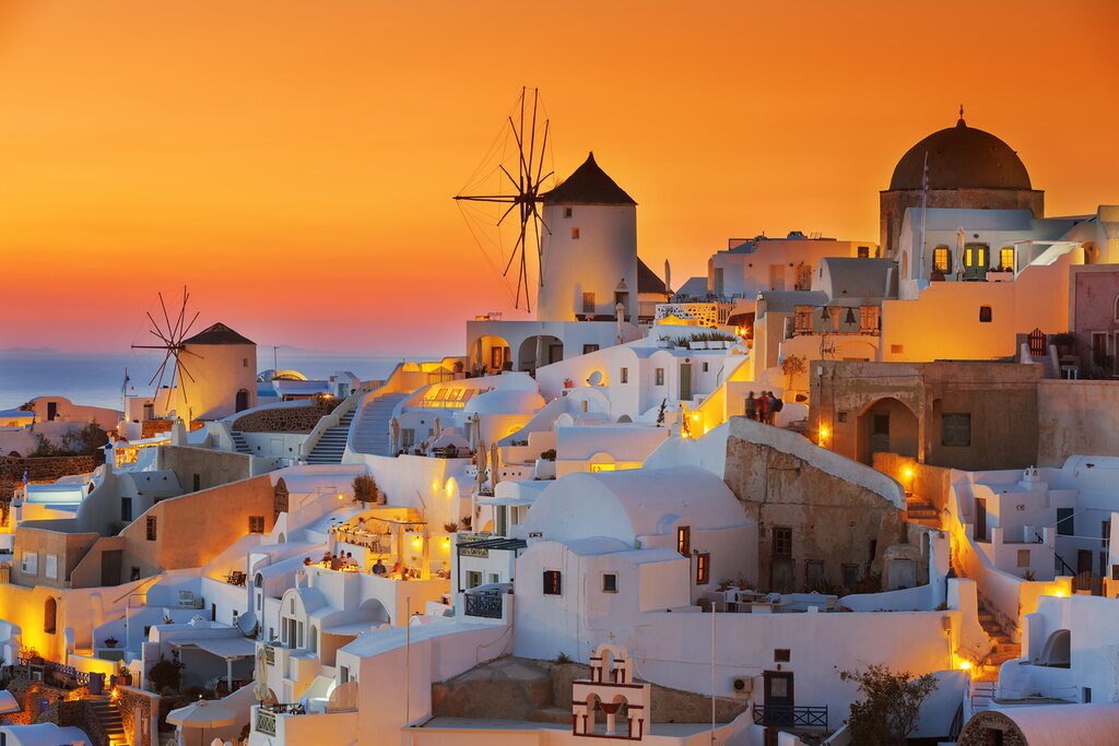 Oia sunset