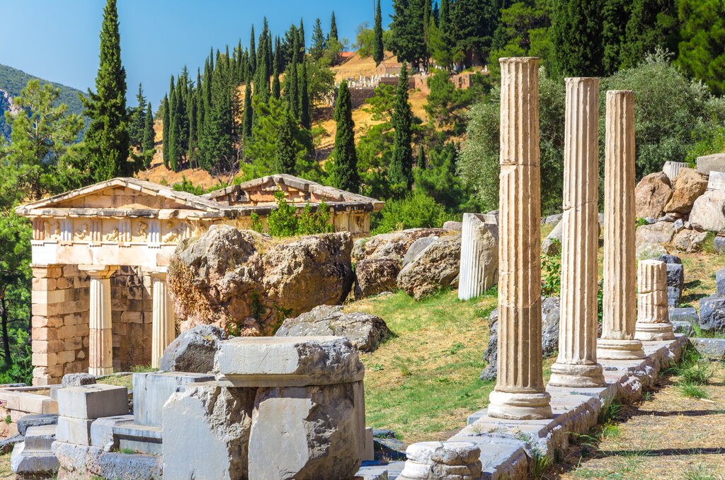 Ancient city of Delphi