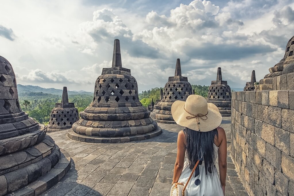 See Java's wonders, like the ninth-century Buddhist temple of Borobudur, on this luxurious two-week tour