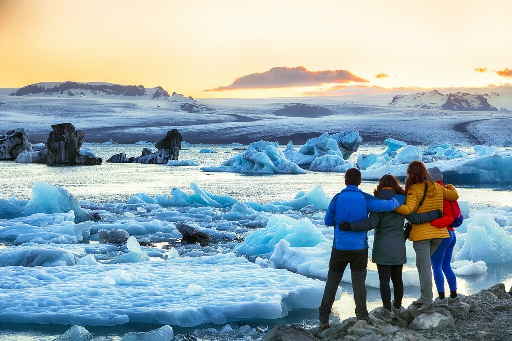 Icebergs at Jokulsarlon
