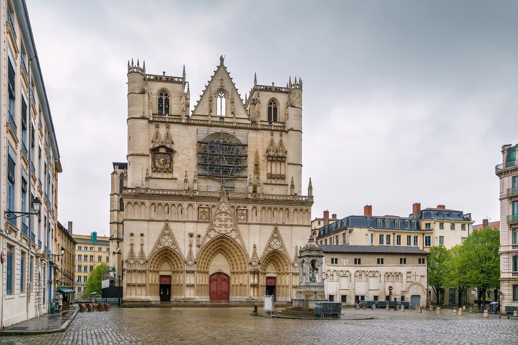 Saint-Jean cathedral in Lyon