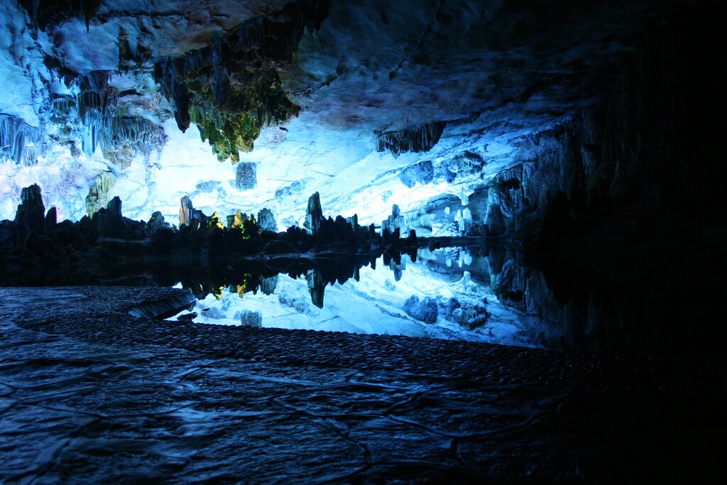 Reed Flute Cave is a natural limestone cave
