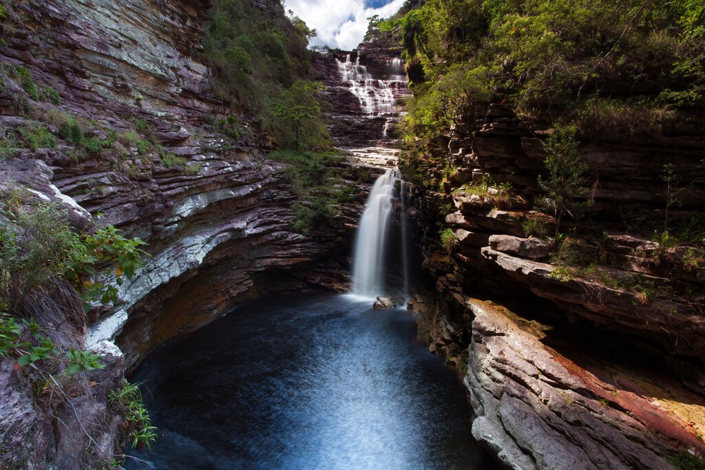 Trek through the stunning canyons and waterfalls of Chapada Diamantina National Park
