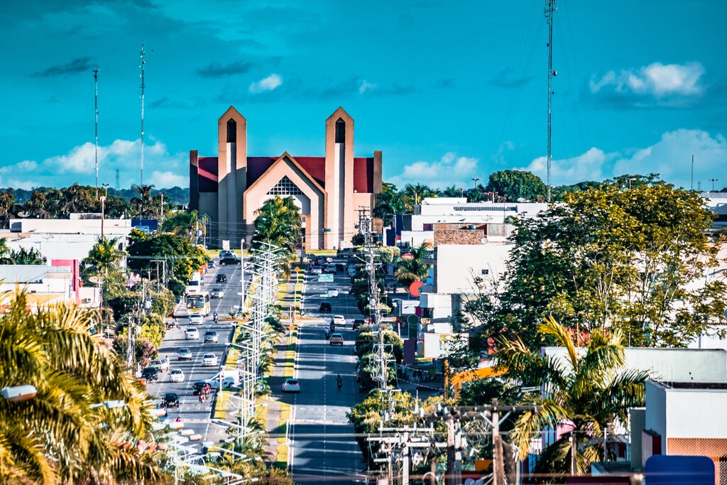 The temple of Senhor Bom Jesus de Cuiabá