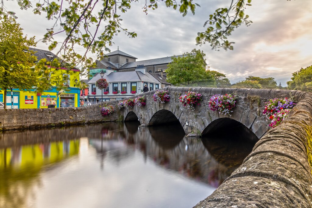Westport's charming town center