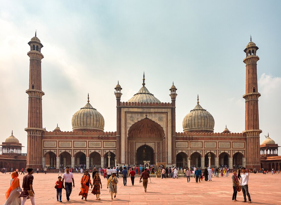 View of Delhi skyline