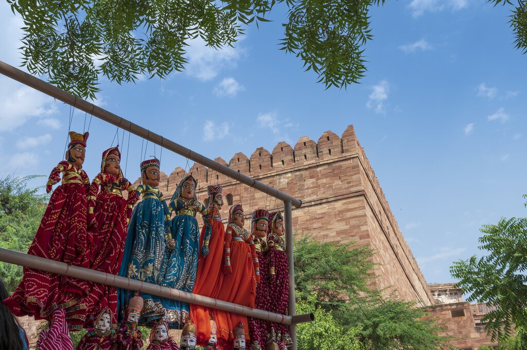 A local woman of Jodhpur region