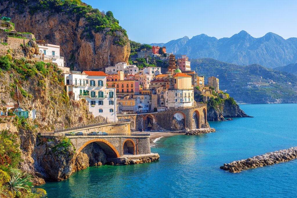 Take a scenic tour of the Amalfi Coast