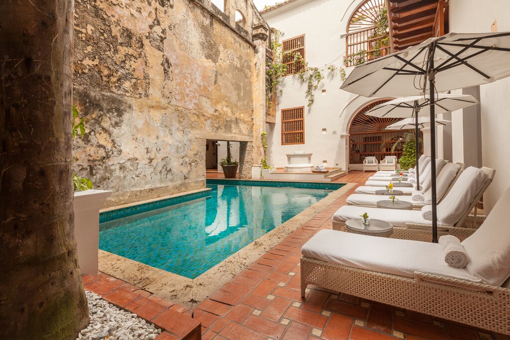 Explore the colorful streets of Cartagena from your 5-star base within the Walled Town (photo courtesy of Casa San Agustín)
