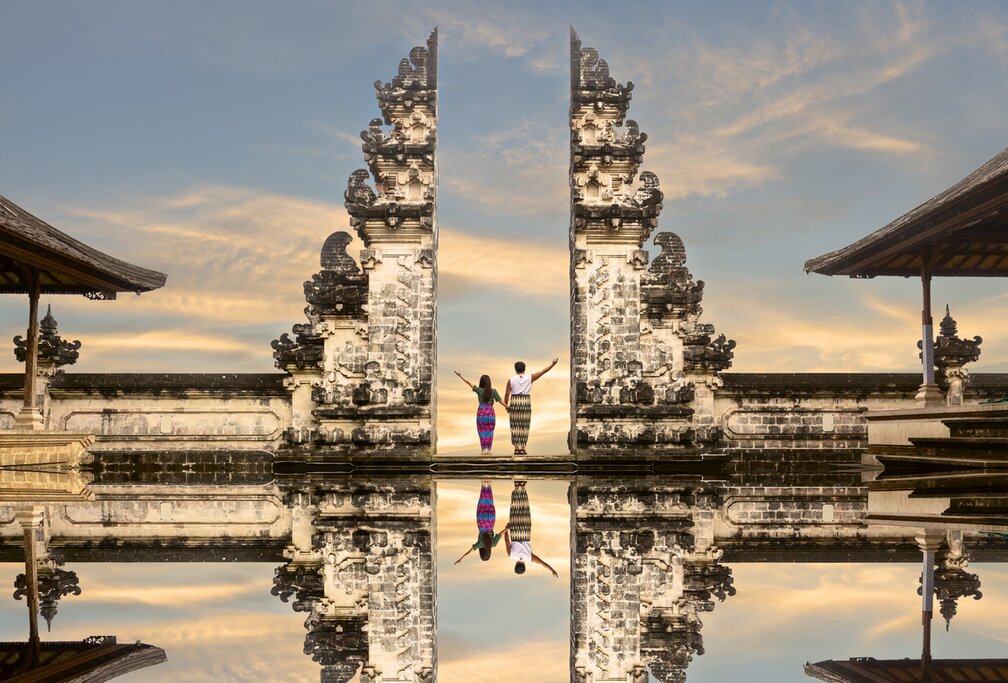 The Temple Gates at Lempuyang