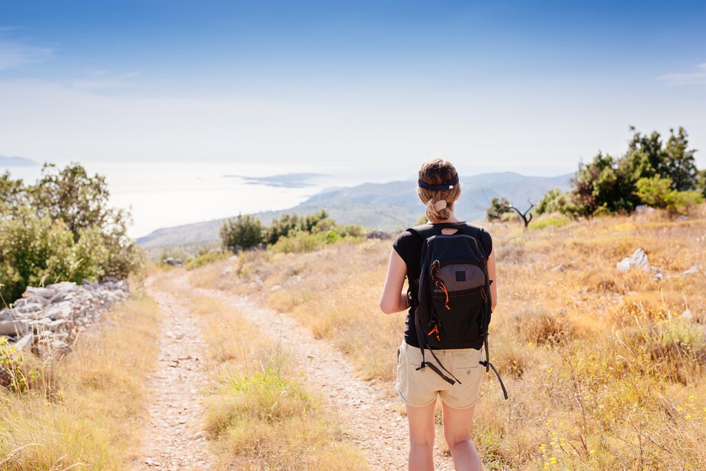 Hike across the ancient plains of the Dalmatian island of Hvar
