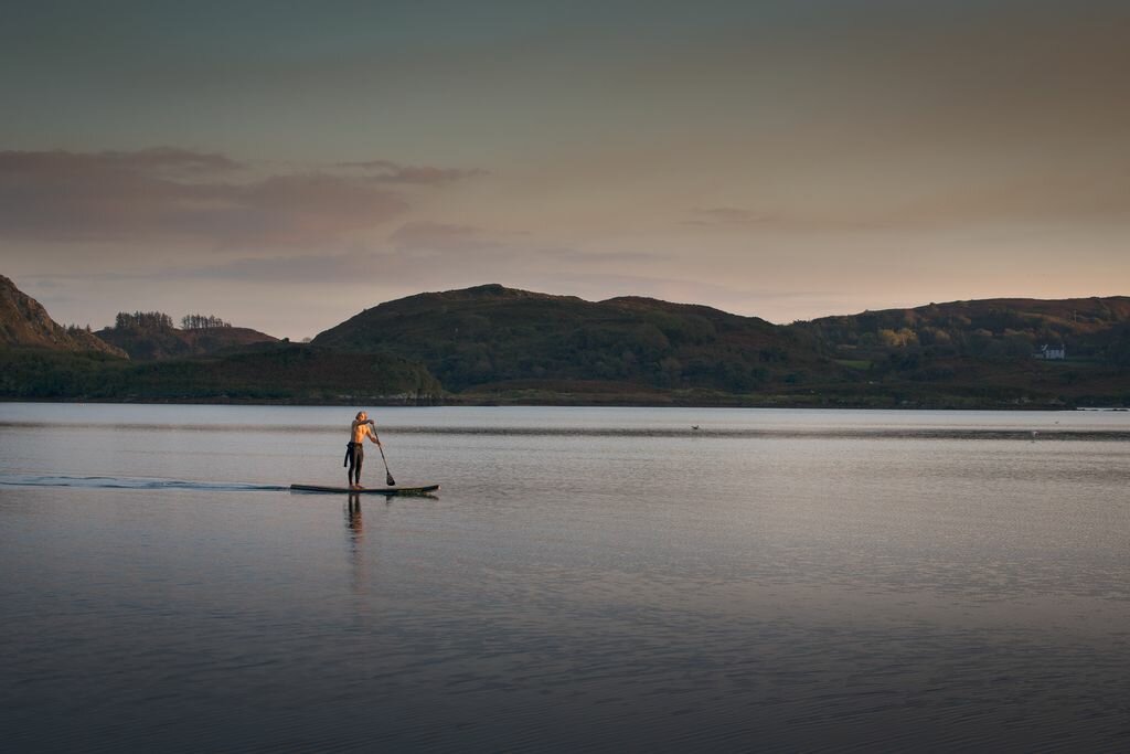 Lough Hyne Stand Up Boarding