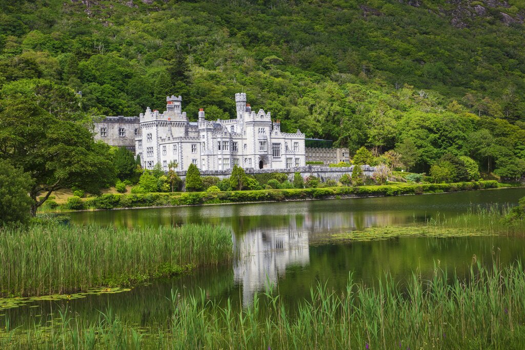 Visit the elegant Kylemore Abbey on your self-guided day trip