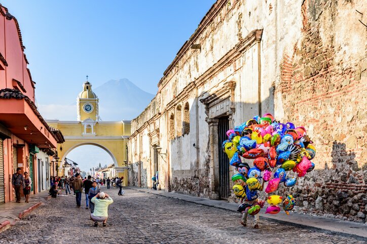 Arrive in Guatemala