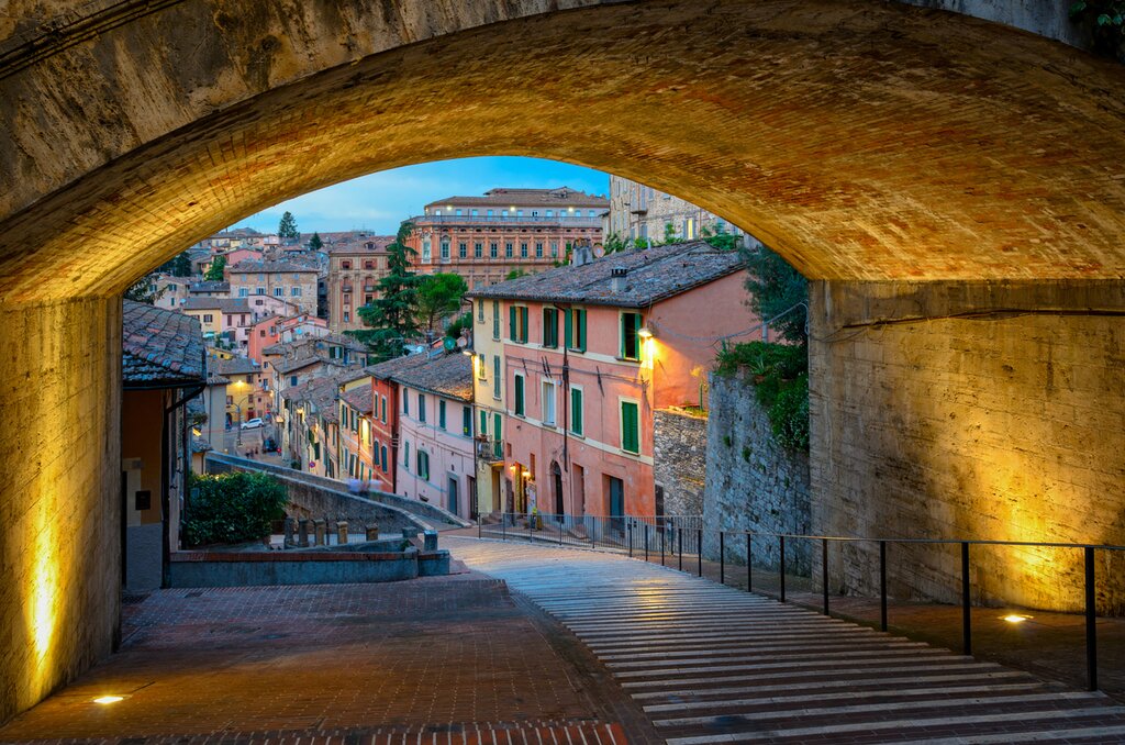 Perugia Via dell'Aqueduct