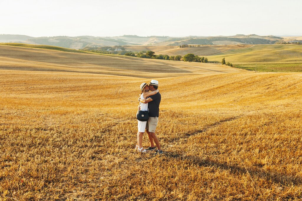 Tuscan hill towns, robust red wines, and local cuisine are the stars of the show on this romantic week in Italy