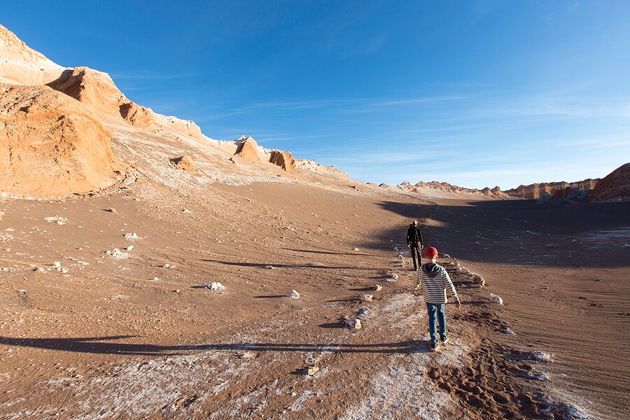 Hike through the otherworldly Yerbas Buenas terrain