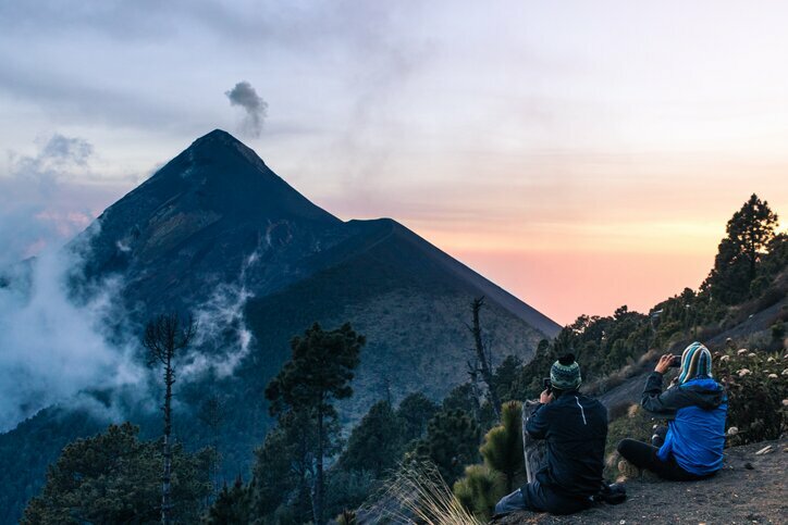 Take an overnight trekking excursion up Acatenango