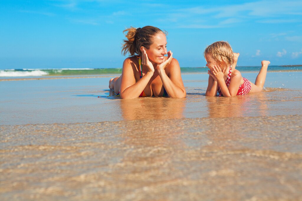 Spend a beach day with the family