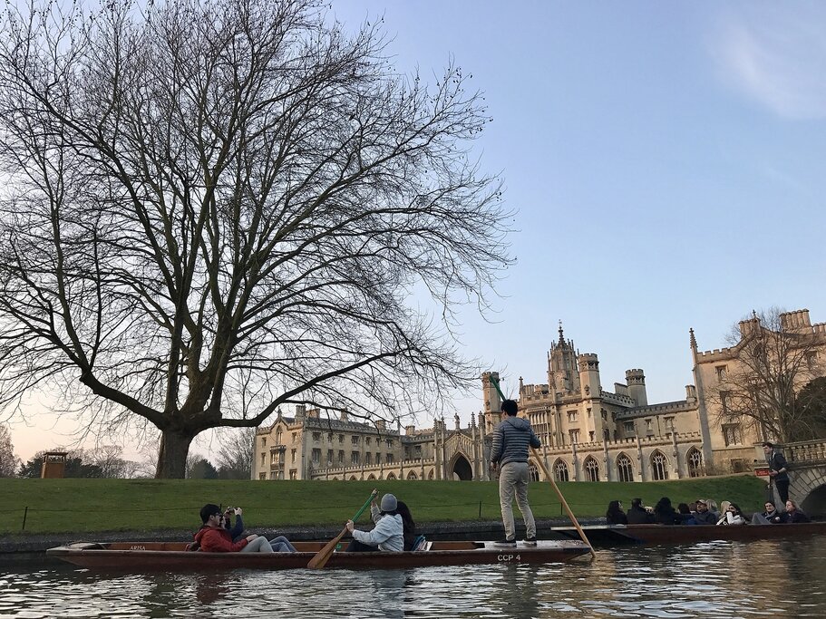 Punting on the River Cam by University of Cambridge