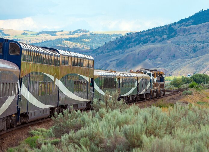 Rocky Mountaineer  Vancouver to Kamloops