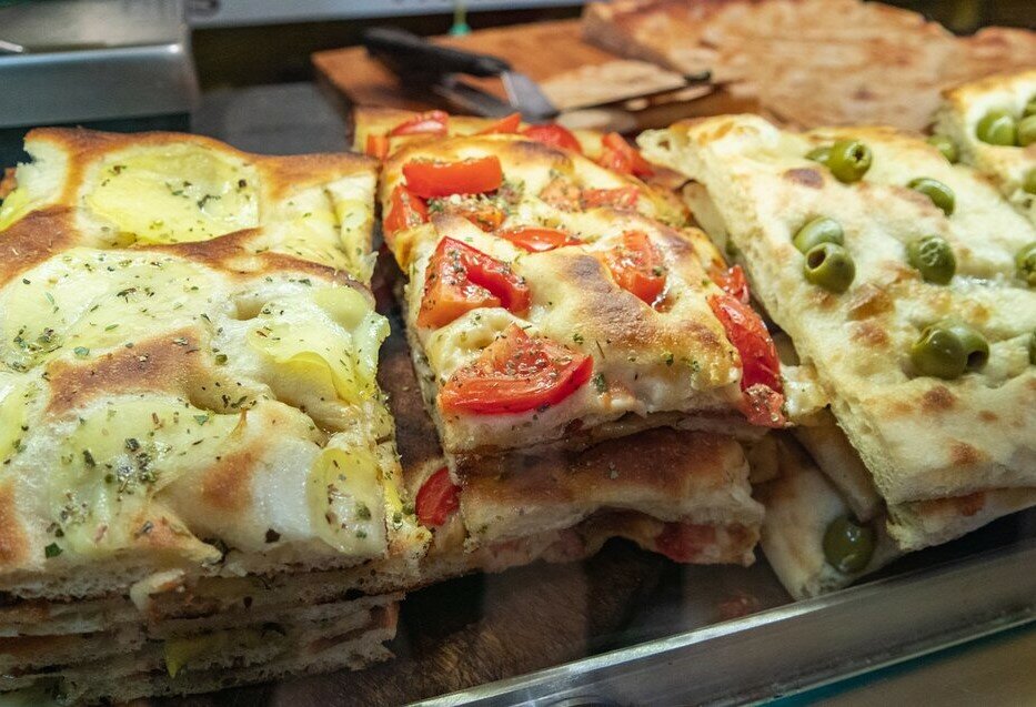 Ligurian focaccia