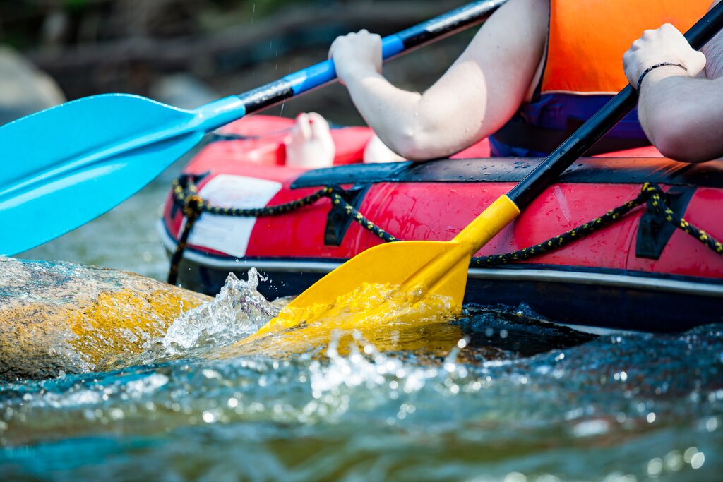 Private escape for a beautiful descent in canoe Kayak near Nice