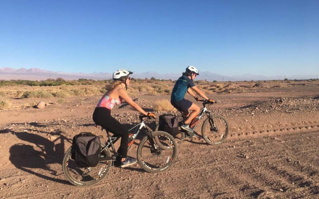 E-bike tour of the Salt Mountain Range in Atacama