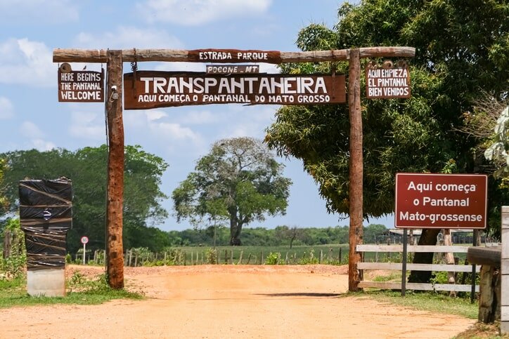 The famous Transpantaneira road