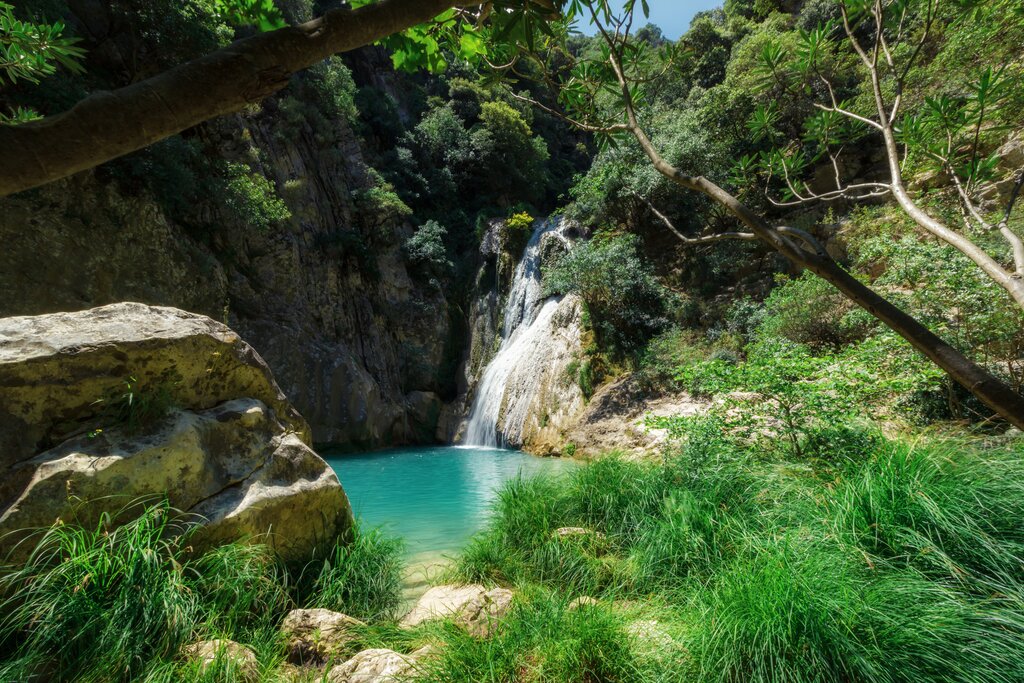 Polilimnio waterfall