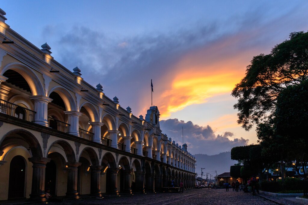 Antigua's Main Plaza