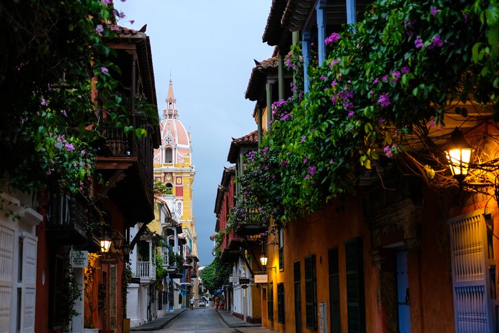 Streets of Old Town Cartagena