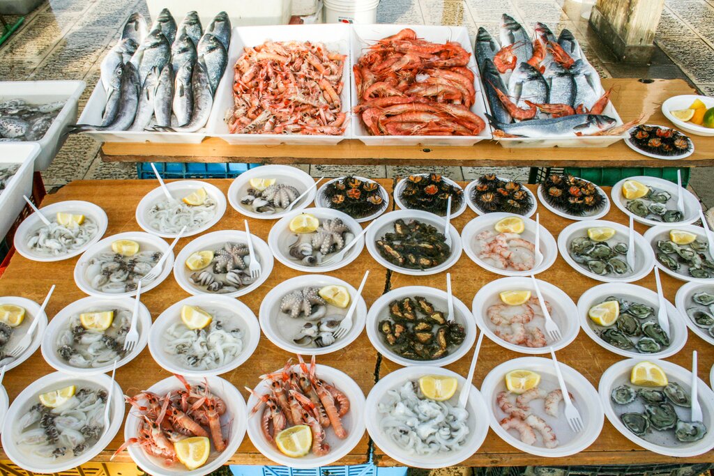 Fish on Puglia's East coast