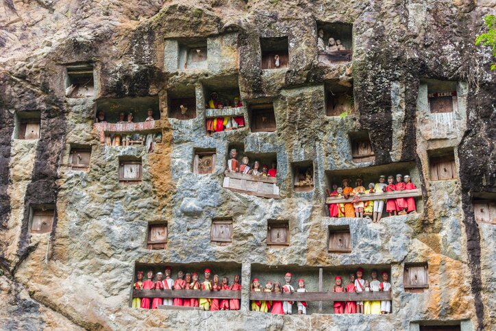 Learn more about the Torajan culture as you visit different villages