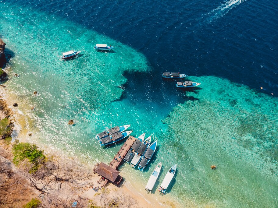Snorkeling around Menjangan Island