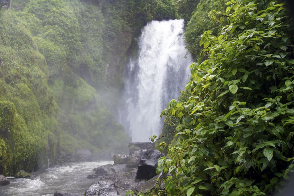 Peguche waterfall