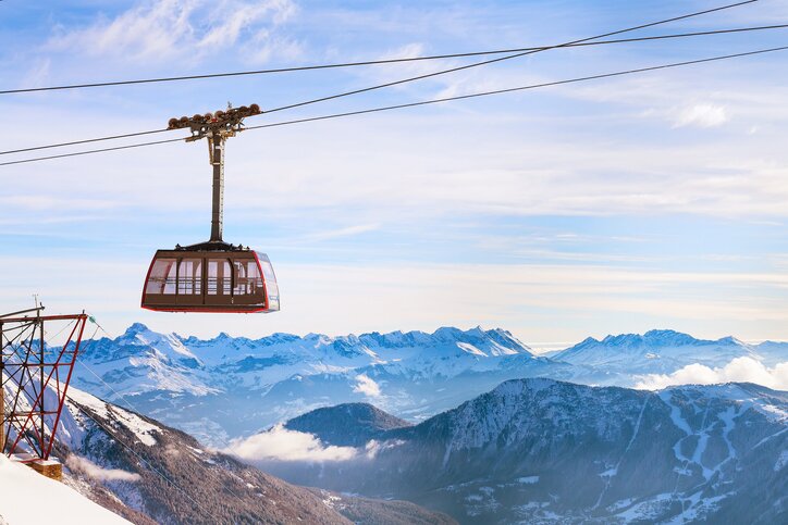 Aiguille de Midi Cable Alpine Car