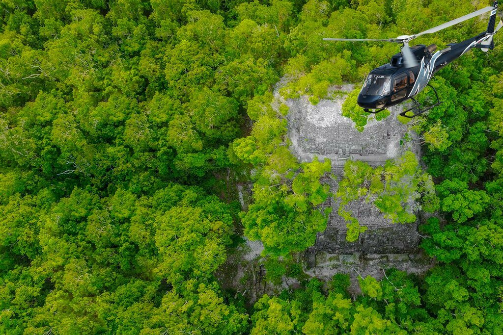 Take to the skies for stunning panoramas of the Guatemalan landscape beneath you