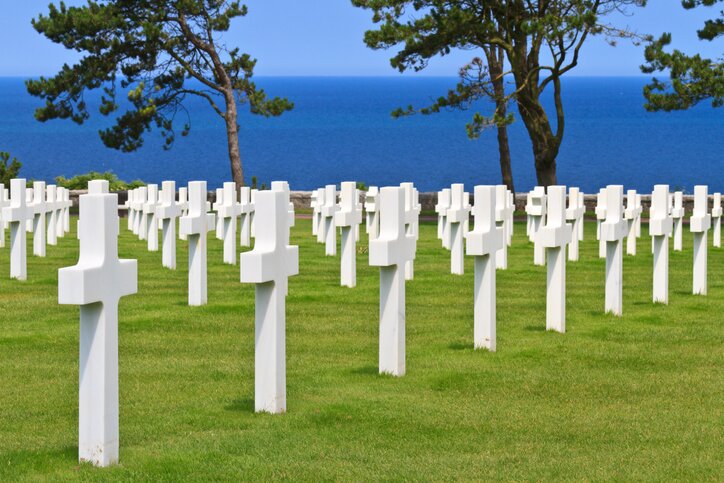 Travel back in time on the landing beaches