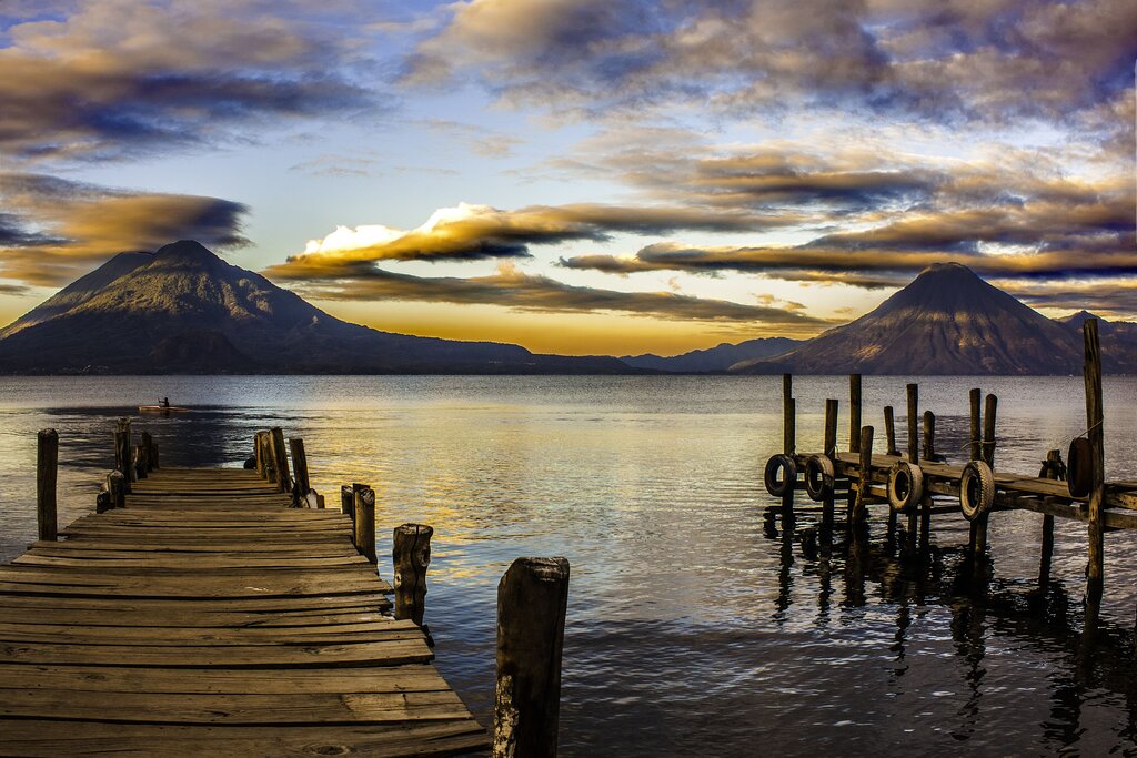 View of Lake Atitlan