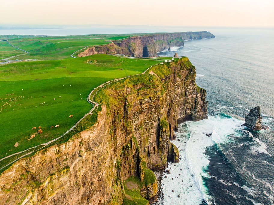 Take an invigorating walk along the Cliffs of Moher