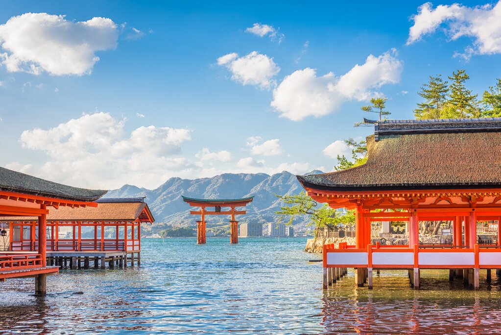 Miyajima Island's Great Torii