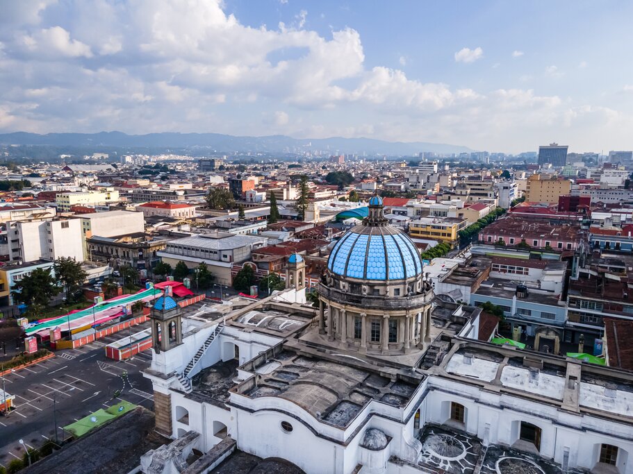 Take to the streets of Guatemala City and check out the Catedral Metropolitana de Santiago de Guatemala