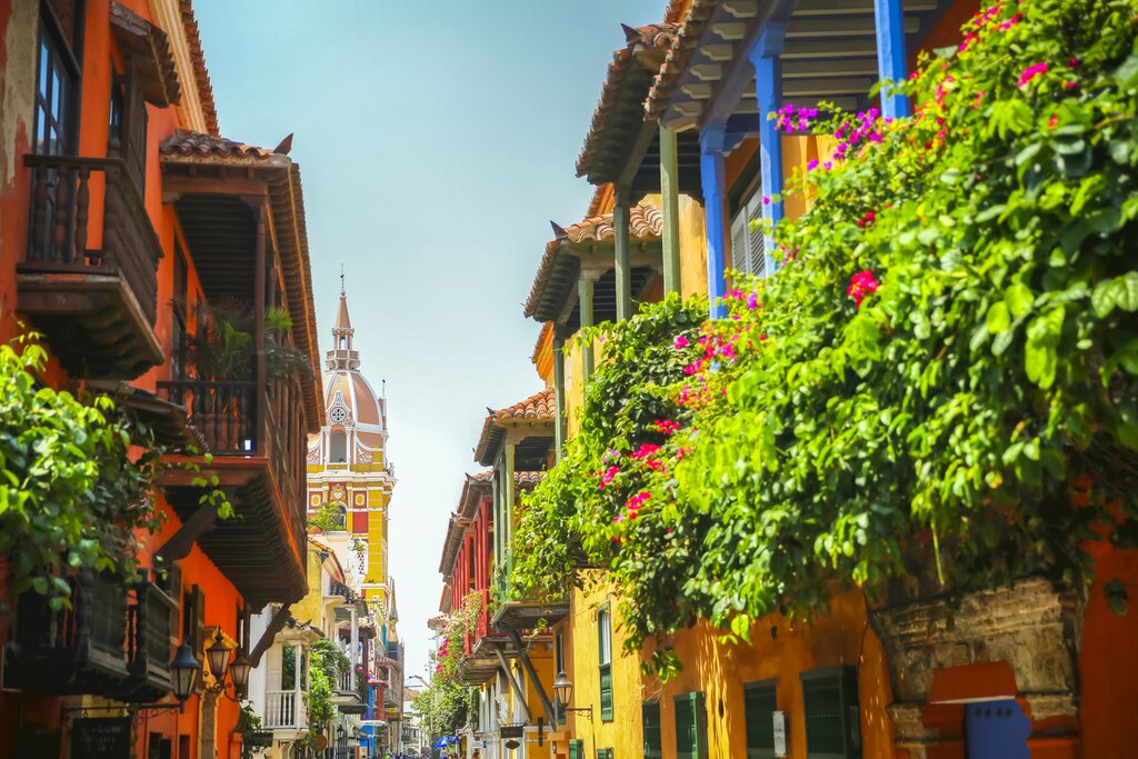 Balconies of Cartagena